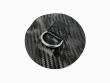 Lijmpatch - D ring - Carbon